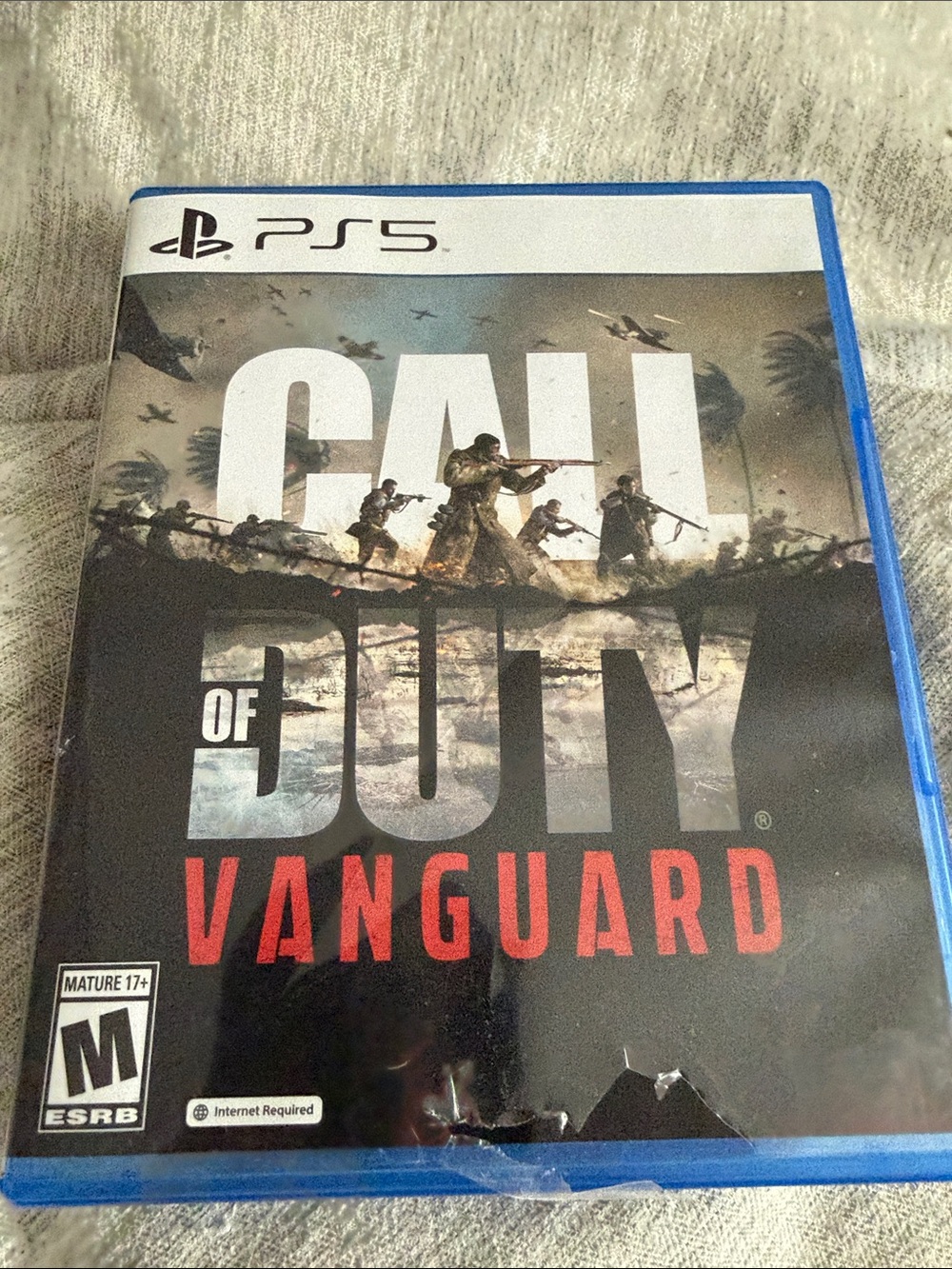 Call of Duty: Vanguard for PS5 - Black & Blue Cover